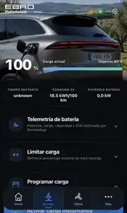 Clima: temperatura de consigna y modos rápidos